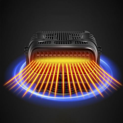 Generic QP27W10X6A7132QF Portable Car Heater - 360 Degree Adjustable Windshield Defogger | 12V-24V Heater For Car | Windshield Defogger And Defroster thumb #1