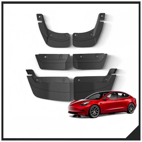Garde-boue discrets pour Tesla Model 3 Highland protégeant des projections - 3