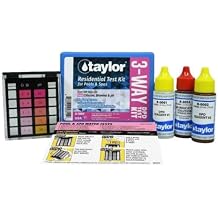 Replacement for fits Taylor K-1001 Basic DPD Chlorine/Bromine/pH Pool and Spa Test Kit w/Reagents