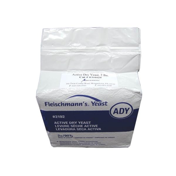 Azer Scientific ES4429 Active Yeast, 2 lbs, Ideal For Successful Fly Culture Growth