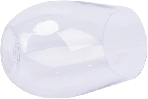 Miniatura 6 de 4 copas de vino sin tallo para vino tinto o blanco, vasos de vino de plástico inastillables de 16 onzas, cristalería resistente para hogares, bares,