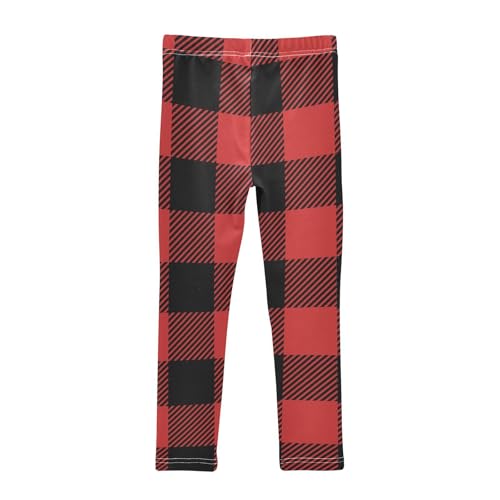 Black Red Plaid Classic Teen Girls Shorts Cotton Cartwheel Shorts Girls Clothes Under Skirt2