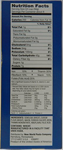 Ronzoni Rotini No. 75 Enriched Macaroni, 16 Oz. (Pack of 2) - Thumbnail 3