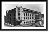 Historic Framed Print, Oficina de Correos, Distrito Federal, Mexico, 17-7/8" x 21-7/8"