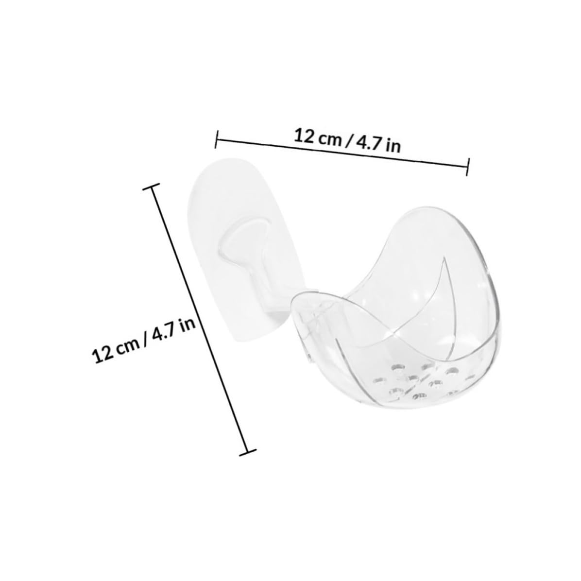 Wall Mounted Makeup Sponge Holder Storage Rack for Drying image 2