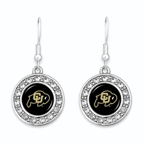 Colorado Buffaloes Abby Earrings Jewelry Gift Licensed CU