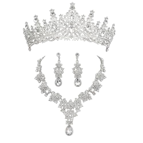 Coronas de novia exquisitas y joyas de aleación fina para novias