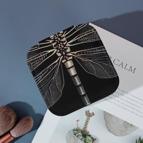 Boîte à bijoux de voyage libellule noire pour vos déplacements - 7