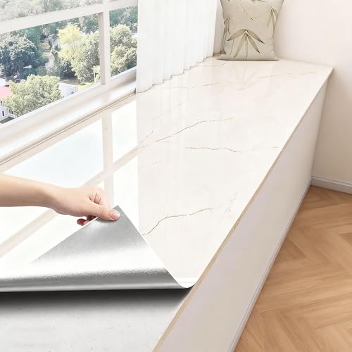 Papier peint imperméable pour rénover un rebord de fenêtre