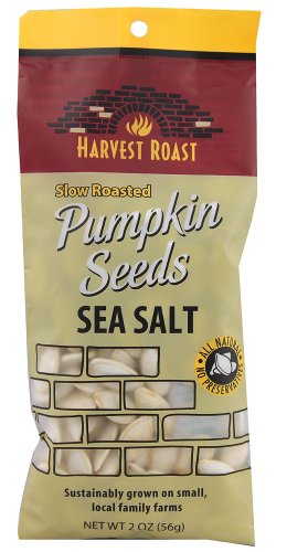 Harvest Roast: Slow Roasted Sea Salt Pumpkin Seeds 2 Oz (12 Pack)