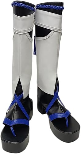 Juego de anime Genshin Impact Scaramouche Wanderer Cosplay Zapatos Halloween Mujeres Hombres Anime Botas