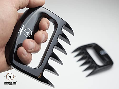Foto von MOESTA-BBQ 10192 Kunststoff Meat-Claws - Ideale BBQ-Claws für Pulled Pork, Beef, Chicken - Bärenkrallen, Fleischkrallen