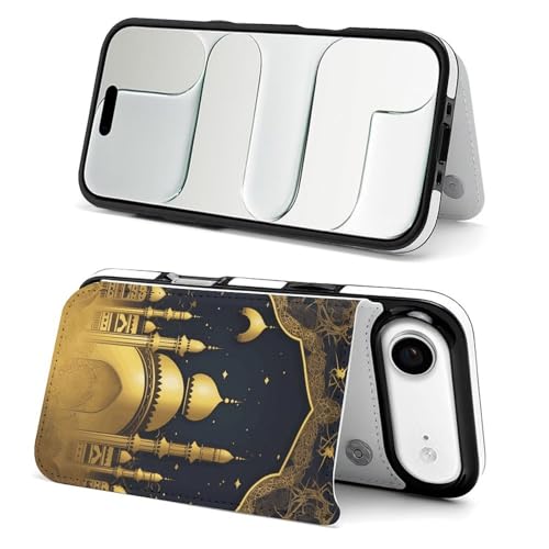 Étui iPhone 17 mosquée dorée cadeau parfait pour les fêtes de l'Aïd - 4