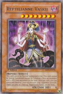 Amazon.co.jp: 遊戯王カード 英語版 Reptilianne Vaskil/レプティレス