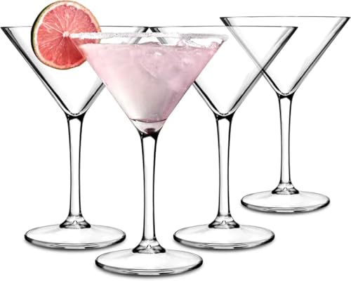 Image of Forestamart Martini Glasses - 160mL - Set of 4- Cocktail Glasses for Margaritas, Parties