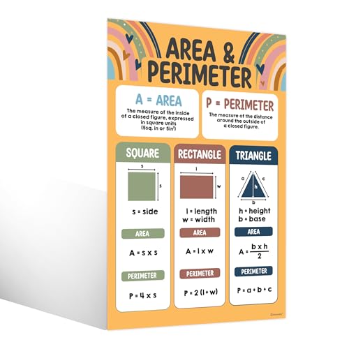 Affiches mathématiques école primaire poster éducatif multiplication géométrie - 3
