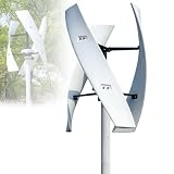 Generatore Eolico 16000W 20000W Kit generatore Eolico Verticale 12V 24V 48V 220V con Kit Turbina Eolica a 3 Pale per Integrazione Energetica Domestica(16000W,48V)