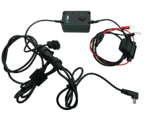 Motorcycle Battery Hard Wire Charging Cable For Garmin Nuvi 1490 (Sku 14382) #TOP1