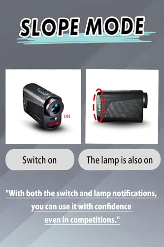 NINJOR GOLF(Ninja Golf) NJ Mini Series Golf RANGEFINDER with Slope