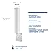 High Gain 10-12dBi Dual SMA Male 698-2700 MHz 3G/4G LTE Omni-Directional Outdoor Pole/Wall Mount Antenna for Mobile Cell Phone Cellular 4G LTE Router Modem Gateway