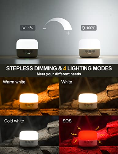 Zmnt C10 Led Camping Lantern Rechargeable 1000Lm, Up To 300H Running Time Camping Tent Light thumb #2