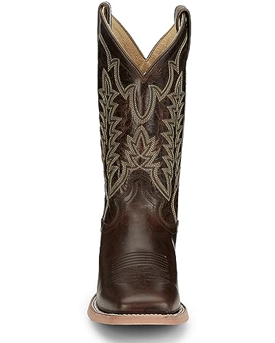 Justin Men's Lyle Umber Western Boot Broad Square Toe - Cj20314