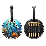 Photo Gallery wzycwb blue seahorse - borsa portaoggetti per tee da golf, con stampa speciale, design portatile con fibbia da appendere, nero , taglia unica, valigia Photo Gallery wzycwb blue seahorse - borsa portaoggetti per tee da golf, con stampa speciale, design portatile con fibbia da appendere, nero , taglia unica, valigia