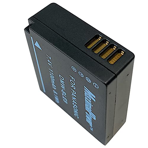 Maximal Power Db Pan Dmw-Ble9 Replacement Battery For Panasonic Dmw-Ble9 Battery, Lumix Dmc-Gf3, Gf3K, S6, S6K Cameras #TOP7