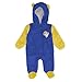 Outerstuff Newborn & Infant Royal Los Angeles Rams Stay Napping Fleece Bunting Full-Zip Sleeper