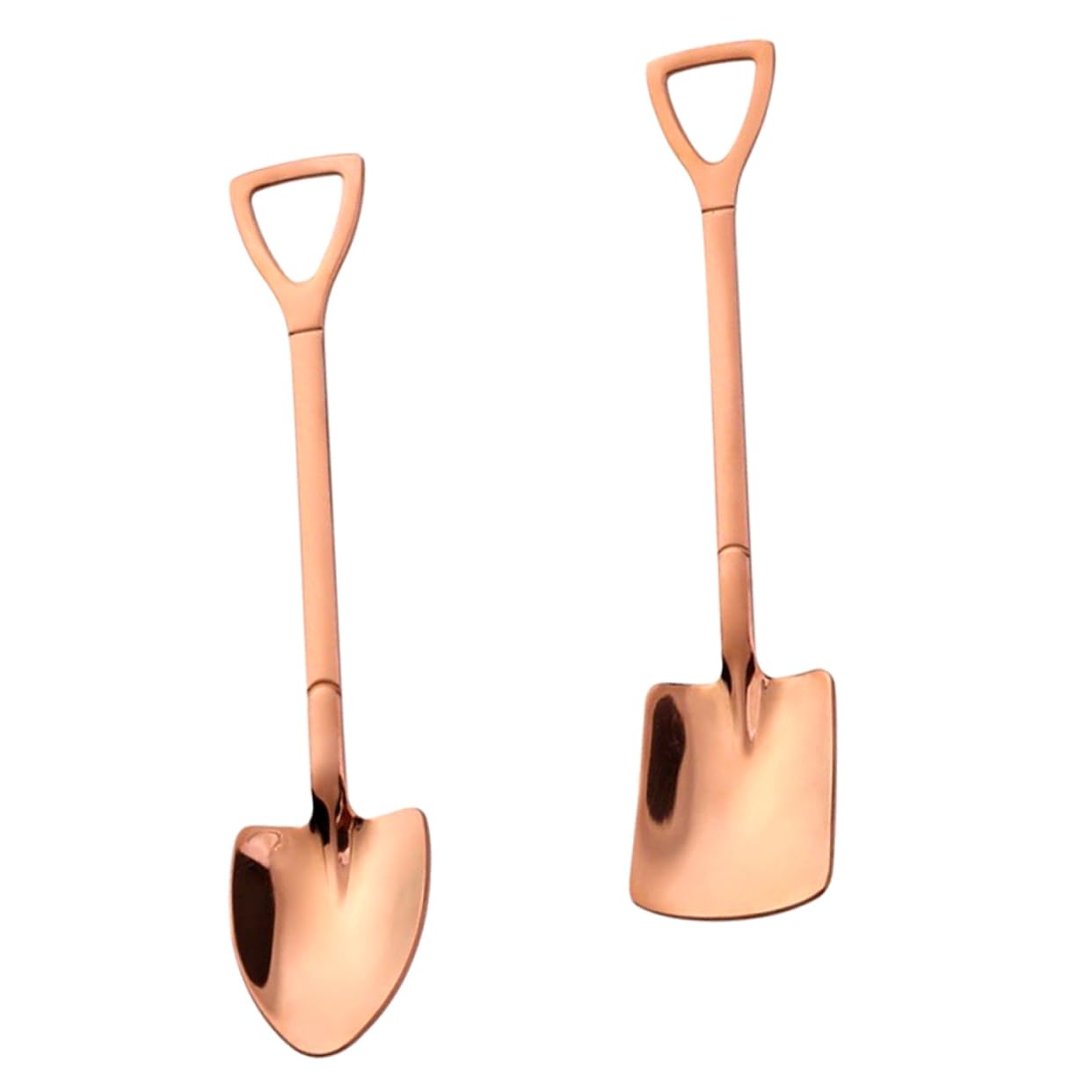 CONGARTENO Spade Spoon Yogurt Spoons Dinner Spoon Drink Spoons Stirring Spoons Shovels Gold Coffee Spoon Sugar Spoons Holder Ice Cream Coffee Cake Spoons Tasting Spoons Stainless Steel Golden