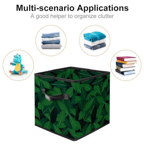 Boîte rangement tissu cube pliable pour optimiser vos placards vides - 3