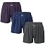 Blue, Grey, Purple(3-pack)
