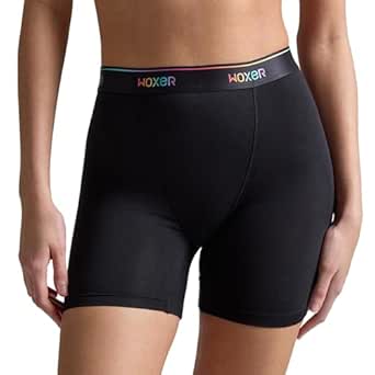 Woxer Baller 12,7 cm hohe Taille, Nahtlose Boxershorts, Boyshorts, Boxershorts für Damen