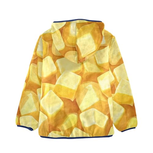 Butter Girls Fleece Jacket Girls Fall Jacket Girls Zip Up Hoodie Girls Sherpa Jacket 2-10T2