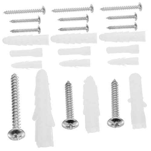 Alipis Vis Pour Cloison Sèche Avec Ancrages Muraux Kit De Vis De Montage Pour Fixation Sûre Ancrages Pour Cloison Sèche Robustes