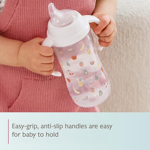 image for NUK Learner Cup, 8+ Months, Fun Fruits and Animals, Amazon Exclusive C