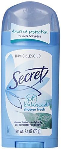 Secret Invisible Solid A/P Deodorant Shower Fresh 2.6 oz. by Secret