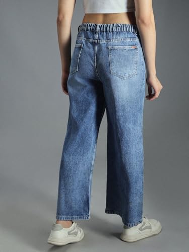 Image of HIGH Star Women's Regular Fit Mid Rise Jeans