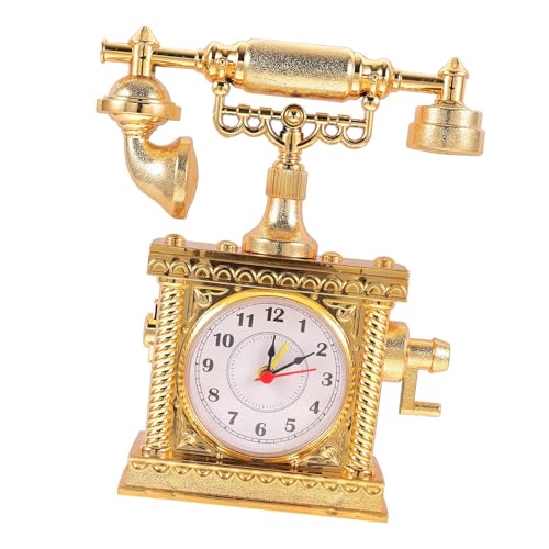 YIZITU Vecchio Modello Telefono con Chiamata Vorticosa Copia Decorativa in Polistirolo per Appassionati Ponte Tradizionale per Telelavoro Vecchio Argomento Telefonico Incoraggiato