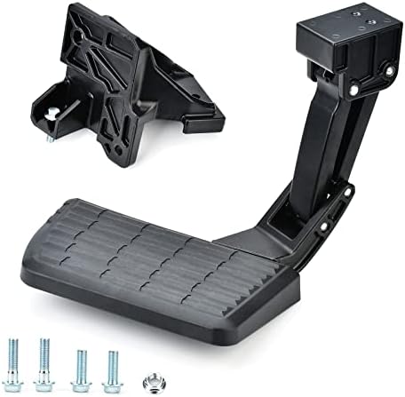 Dngbymx Bed Step Compatible with Toyota Tundra 2022 2023 Folding Truck Step Retractable Bumper Tailgate Step Replace# PTS30-34000