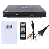Mini-DVD-Player for Zuhause, DVD-CD/Disc-Player for Fernseher mit AV-Ausgangskabeln Schnell und bequem