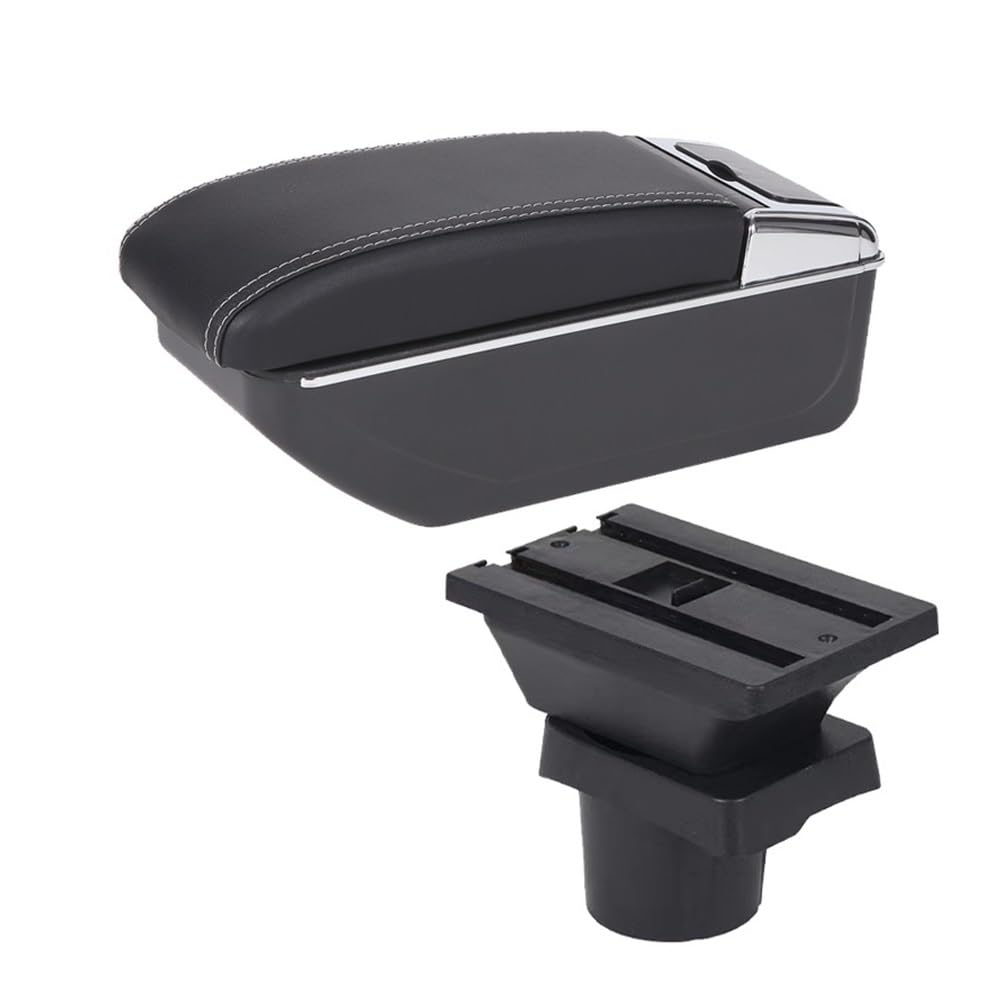Aierdeyp D3 Black White Nousb Car Armrest Box For Vw For Up Car Armrest Box