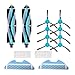 SKAFFE Vacuum Cleaner Accessories Parti di Ricambio compatibili con Cecotec Conga 1290 1390 1490 1590 Pennello Principale Epa. Kit Accessori for aspirapolvere Filtro Floor Care (Color : Blue White)
