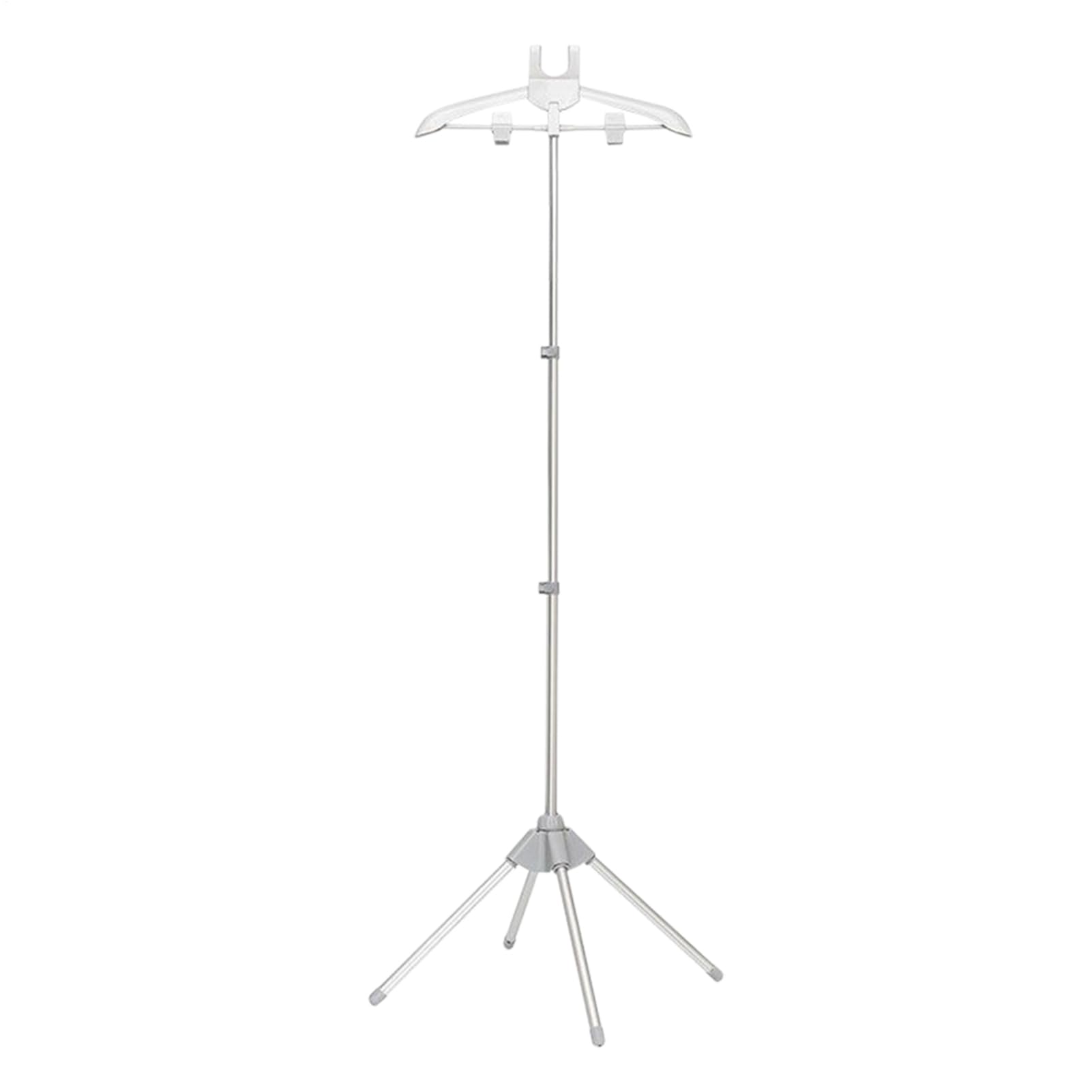Support porte-vêtements pour défroisseur pliable et réglable pour robe et manteau