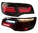 Produktbild LED Rückleuchten A6 4F Avant Heckleuchten RA23LBS Laufblinker Lightbar (black/smoke)