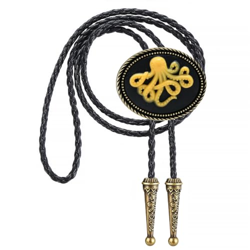 Image of Jeilwiy Bolo Tie for Men, Western Bolero Tie Cowboy Ties Native American Cowgirl Bolo Tie Accessories for Men Women