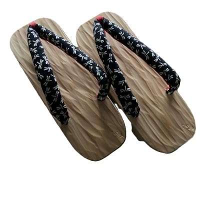 郡上踊り 踊り下駄 槍鉋(やりかんな)下駄 女性用Mサイズ 鼻緒/トンボ