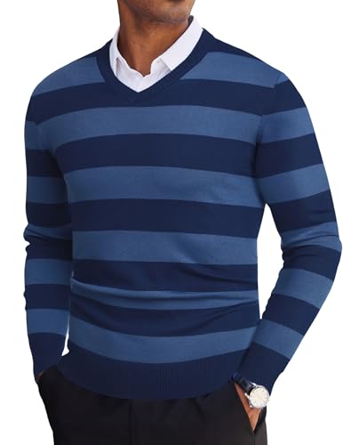 Robe col en v homme COOFANDY pour vos sorties casual et soirées élégantes