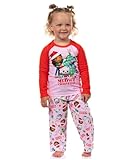 Gabby's Dollhouse Toddler Girls' Meowy Christmas Show Sleep Pajama Set (5T)