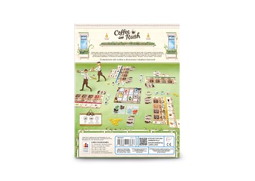 Coffee Rush - Juego de Mesa, 2-4 Jugadores, 8+ años miniatura 4